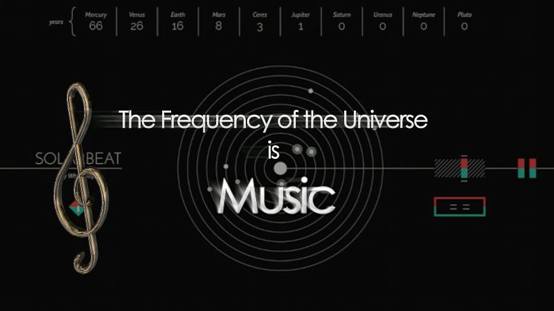 The Frequency of the Universe is Music