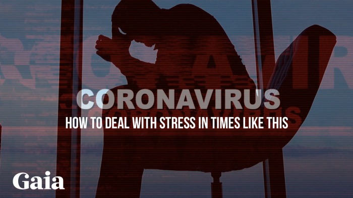 How to Deal with Stress in Times Like This