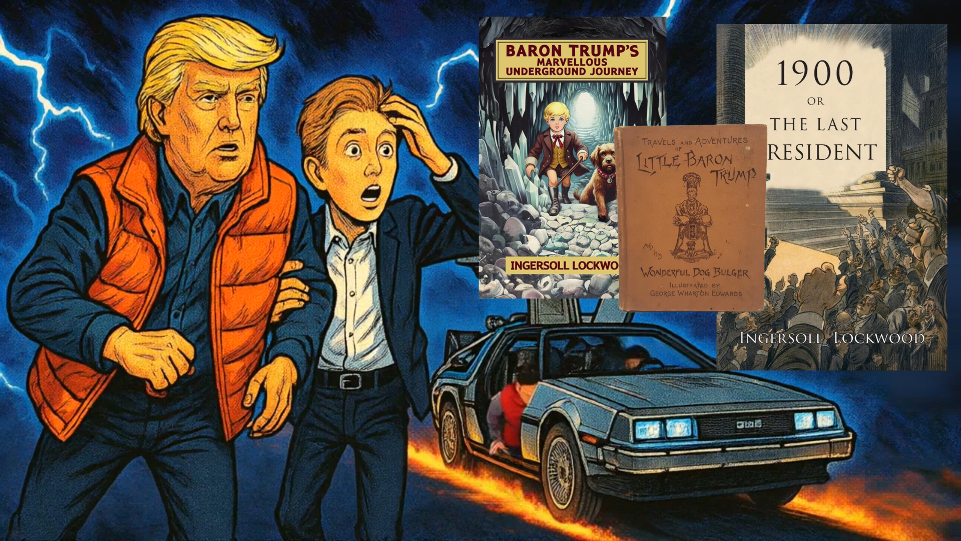 The Curious Case of Baron and Donald Trump Time Travelling